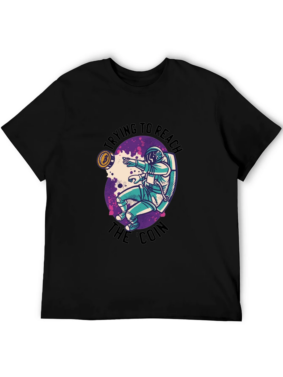 Reach the Coin Graphic Tee