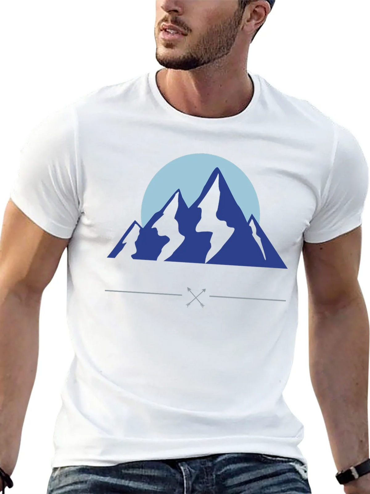 Mountain Graphic Tee - Adventure Style
