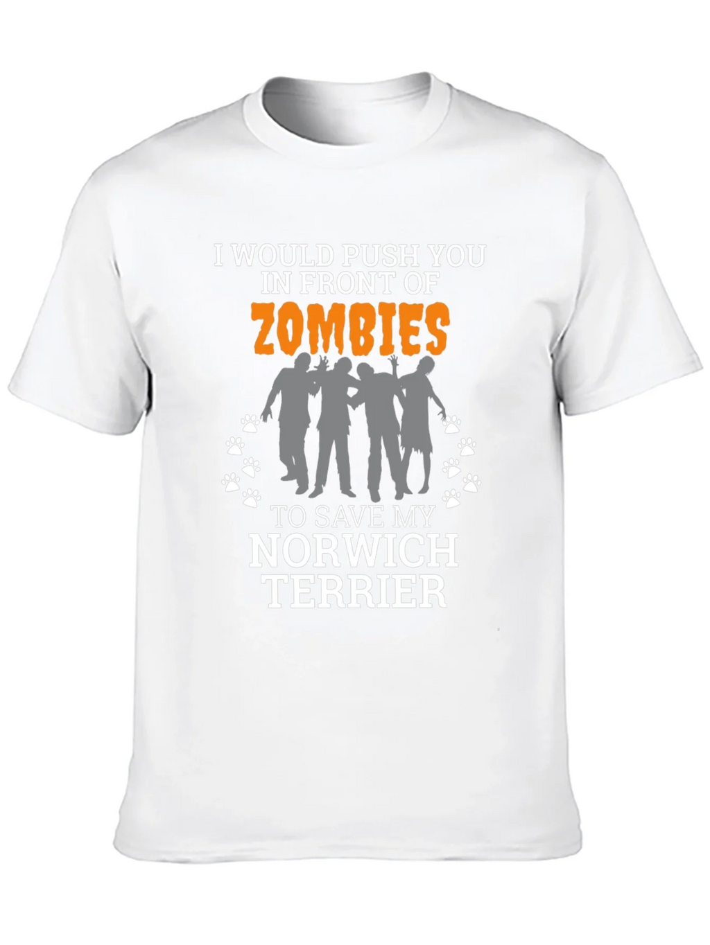 Zombie Norwich Terrier T-Shirt