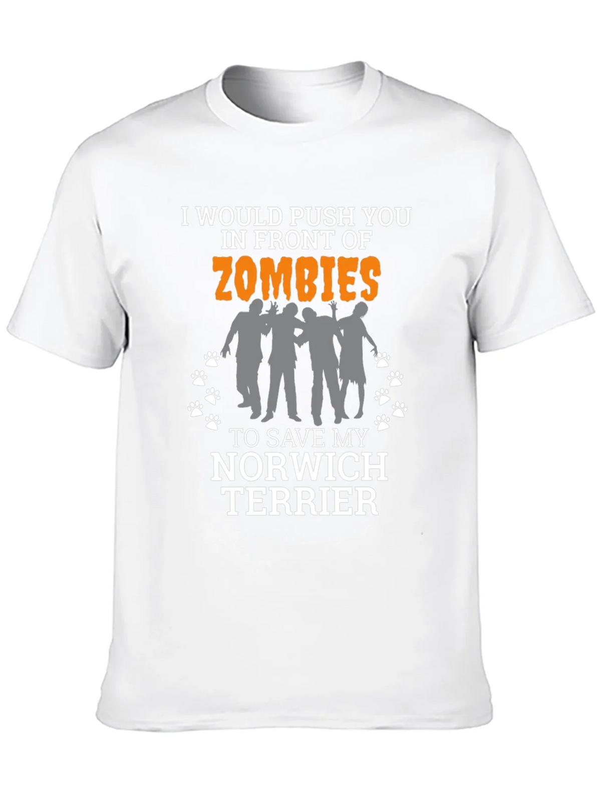 Zombie Norwich Terrier T-Shirt
