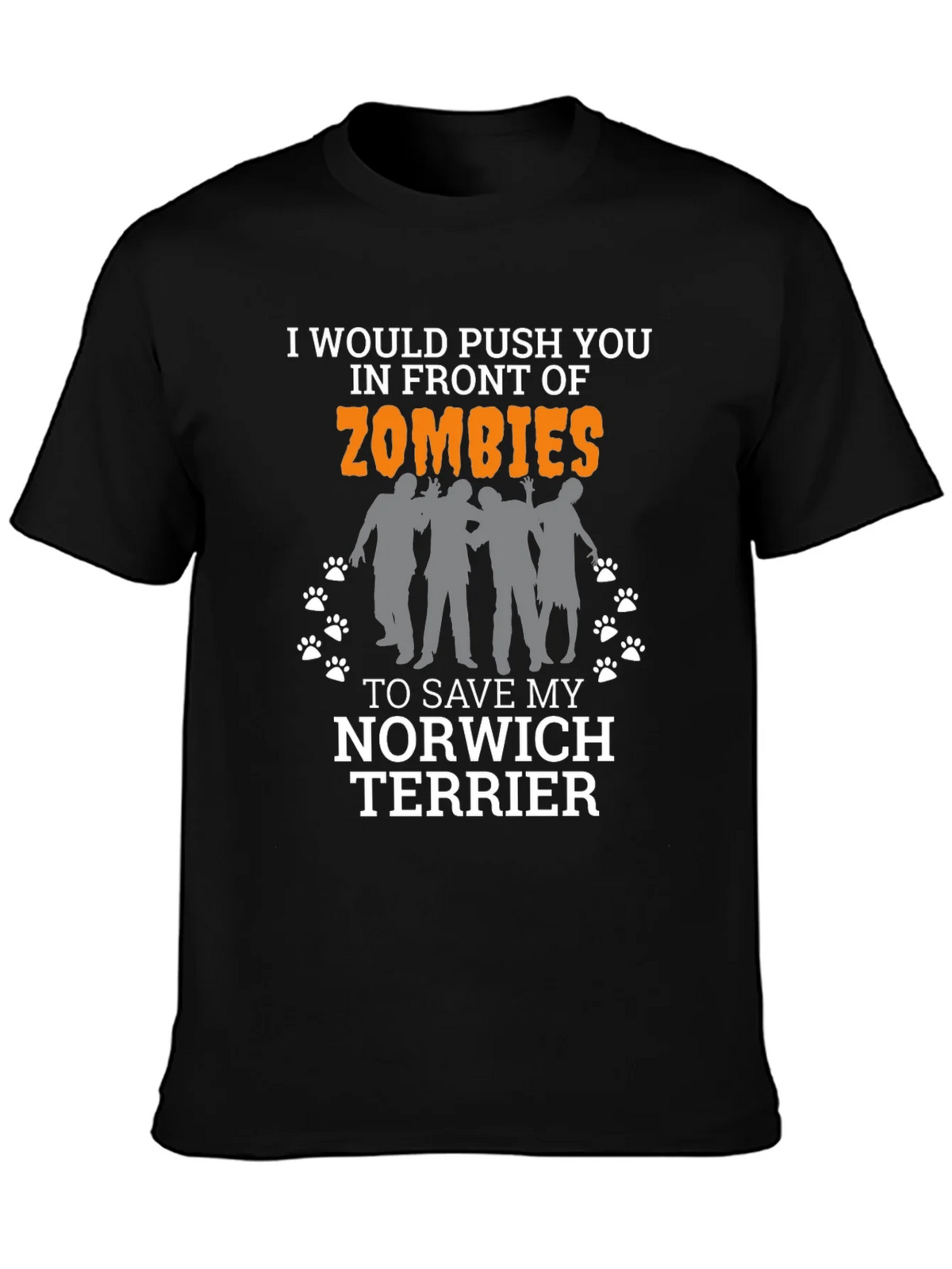 Zombie Norwich Terrier T-Shirt