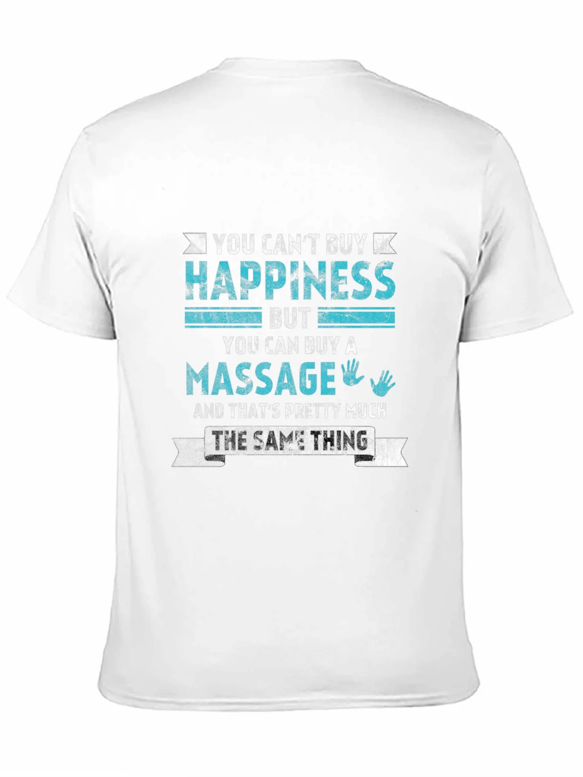 Massage Lover T-Shirt - Happiness is a Massage