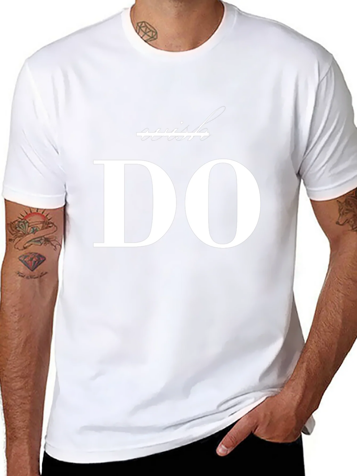 Stylish Black T-Shirt with DO Graphic