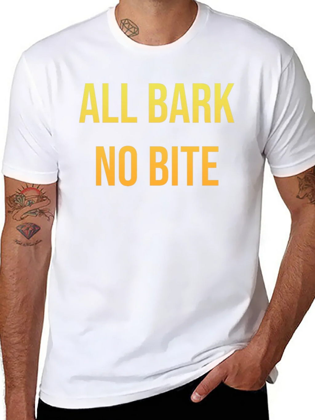 All Bark No Bite Graphic Tee