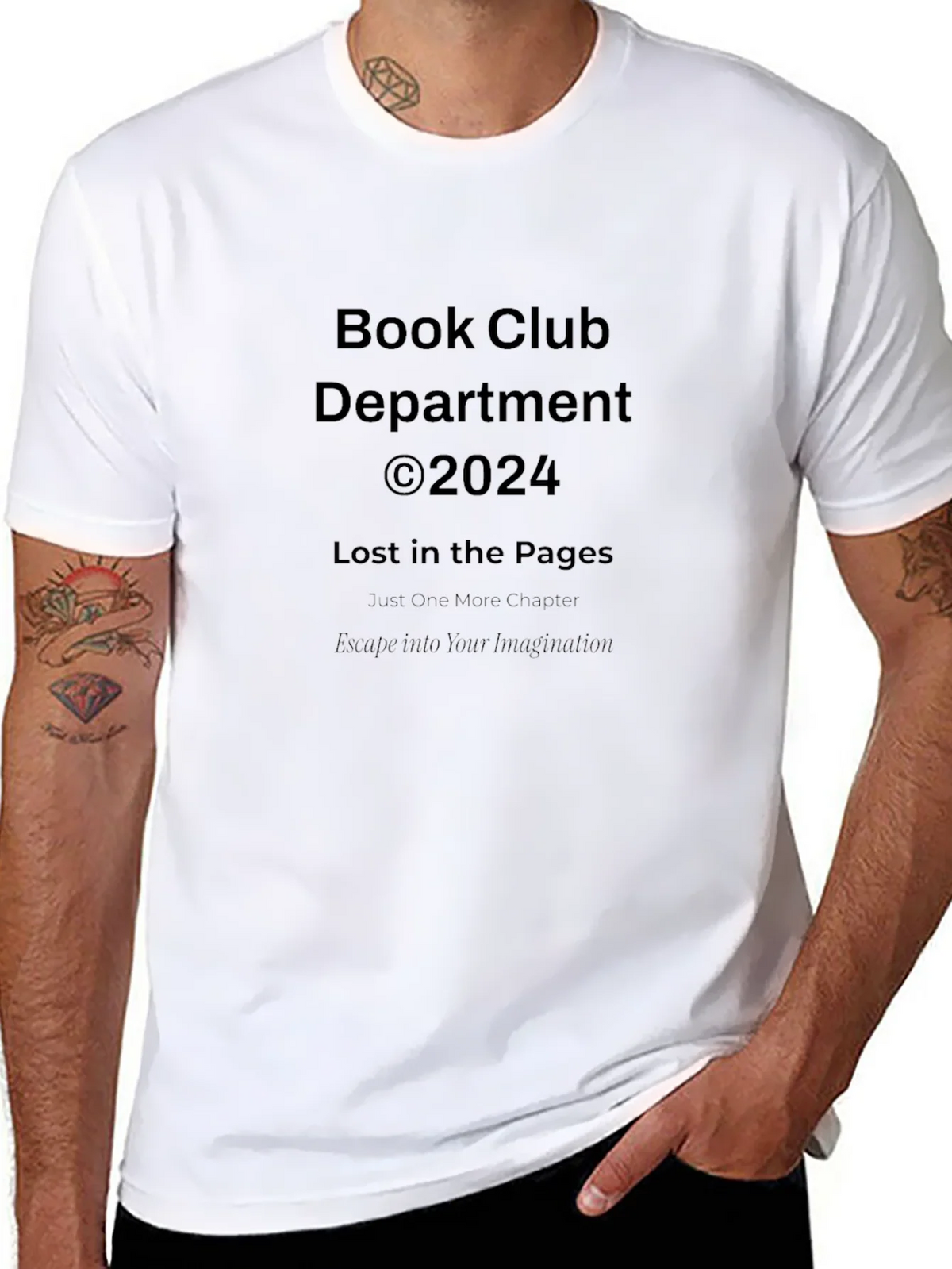 Book Club Department T-Shirt - Lost in the Pages
